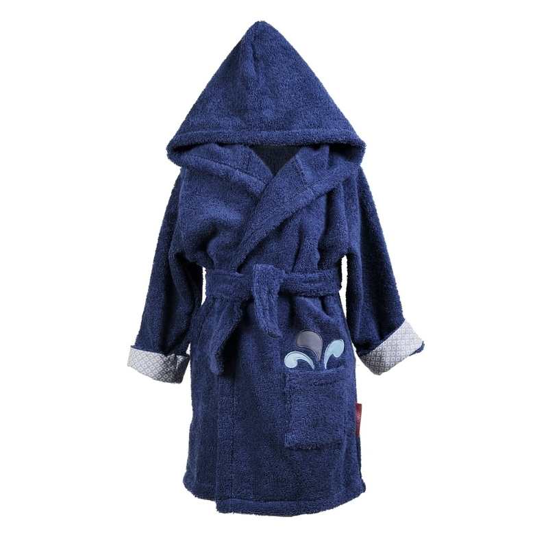 Peignoir enfant Baleine 6/7 ans