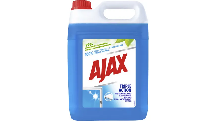 Ajax Glasreiniger 3-fach aktiv Kanister 5 l