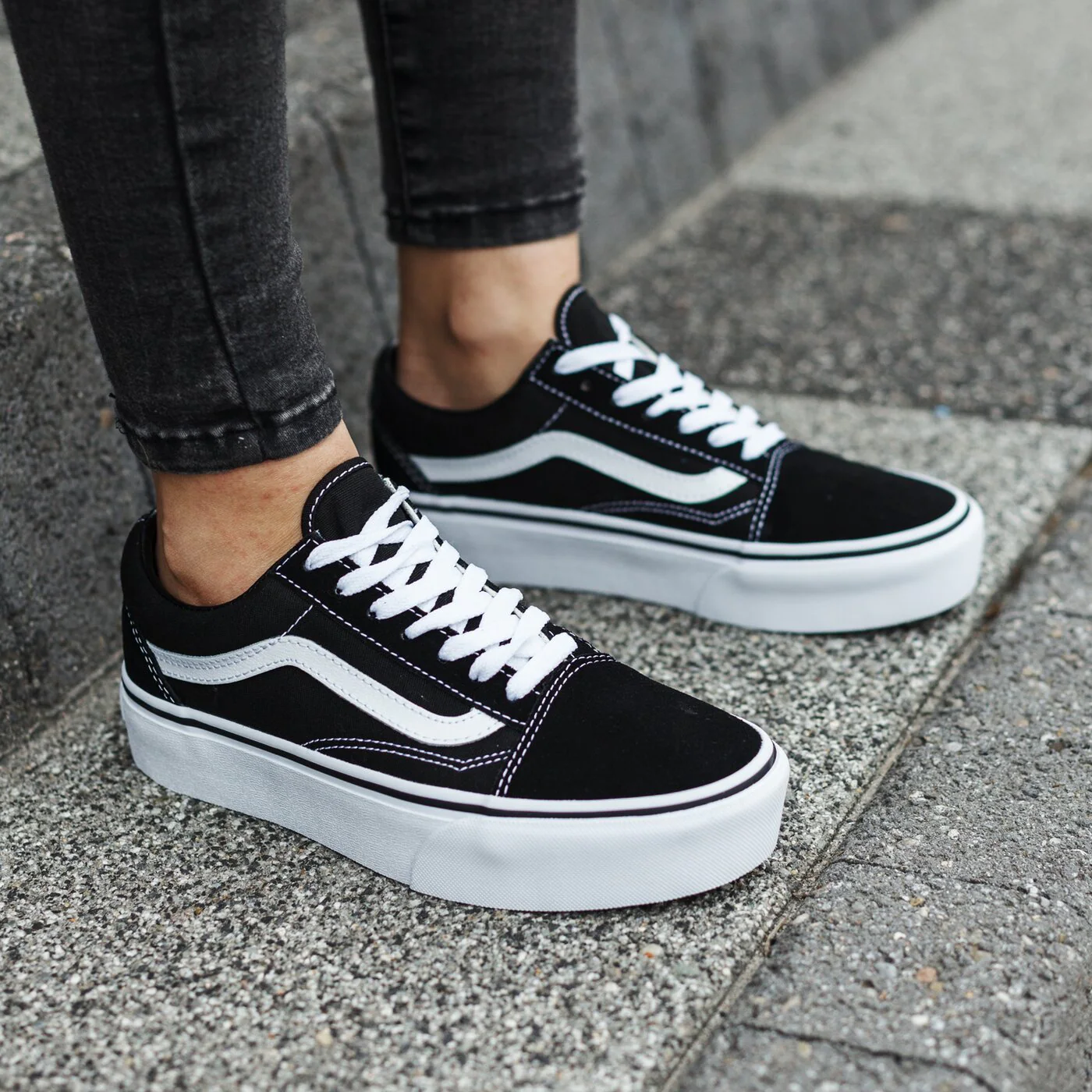 VANS UA OLD SKOOL PLATFORM OLD SKOOL Schwarz