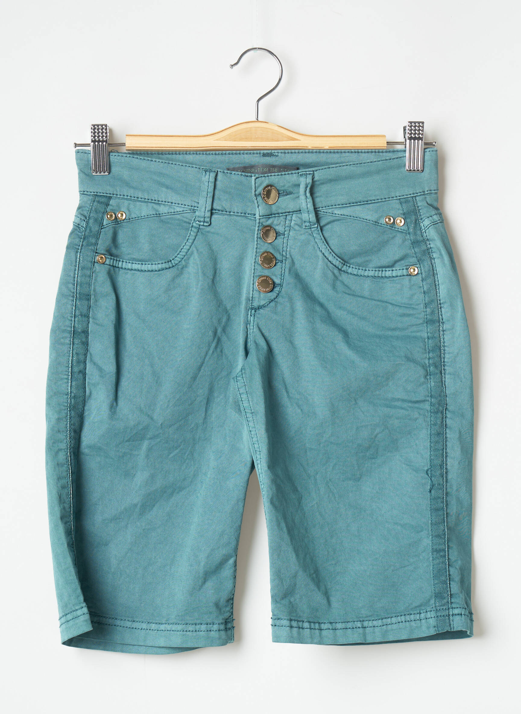 Street One Bermudas Femme couleur vert