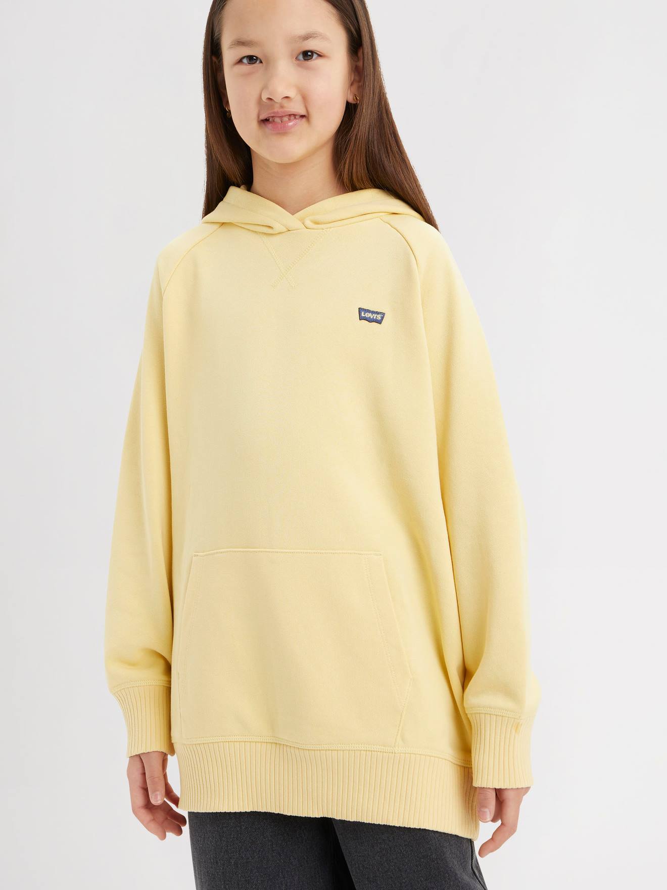 Levis Mädchen Kapuzensweatshirt Levi's - hellrosa