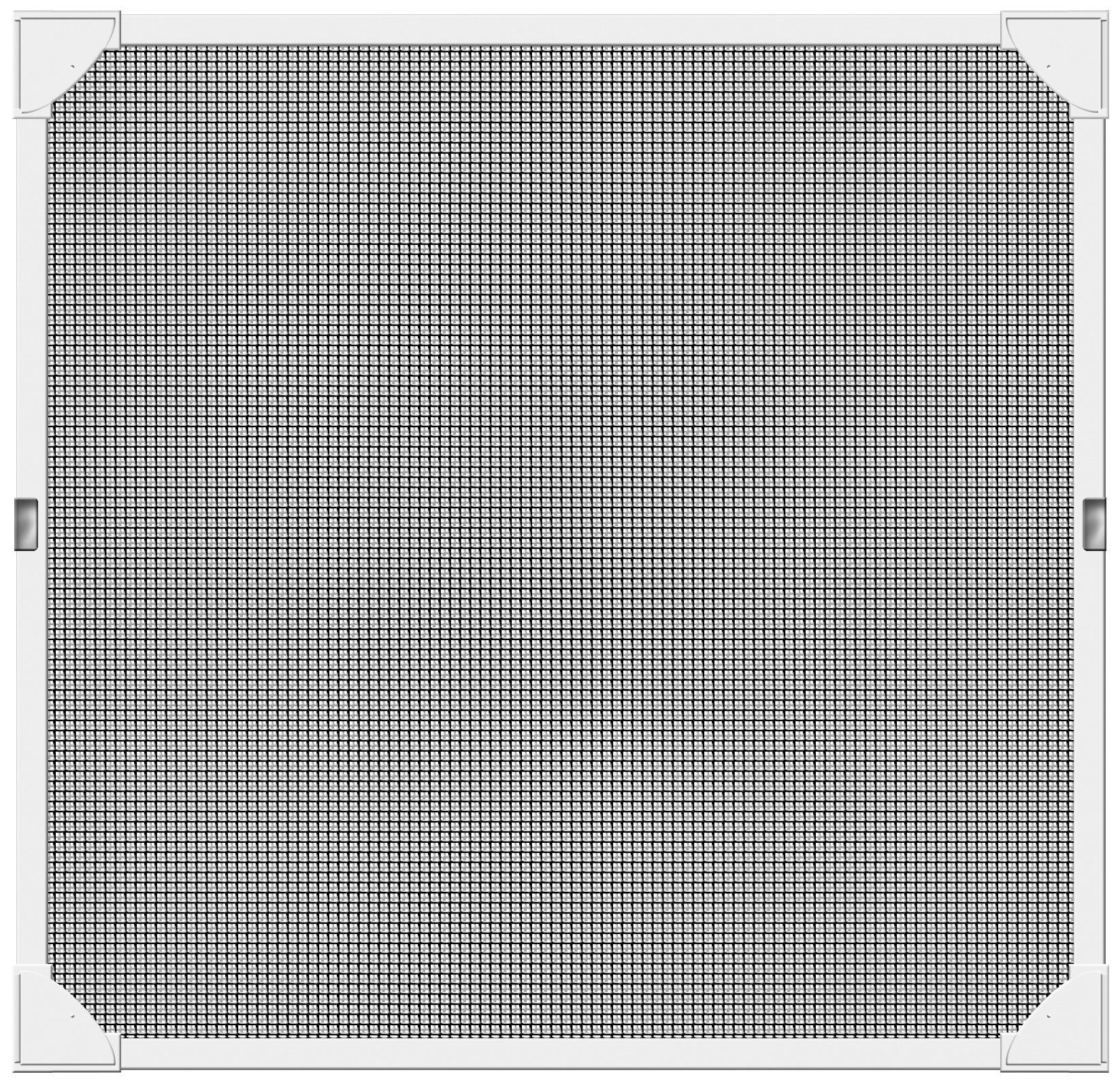 SCHELLENBERG Insektenschutz-Fensterrahmen Insektenschutz Magnetrahmen für Fenster mit Fiberglasgewebe, (1-St), Fliegengitter Magnet, kürzbar, 100 x 120 cm, weiß, 50746