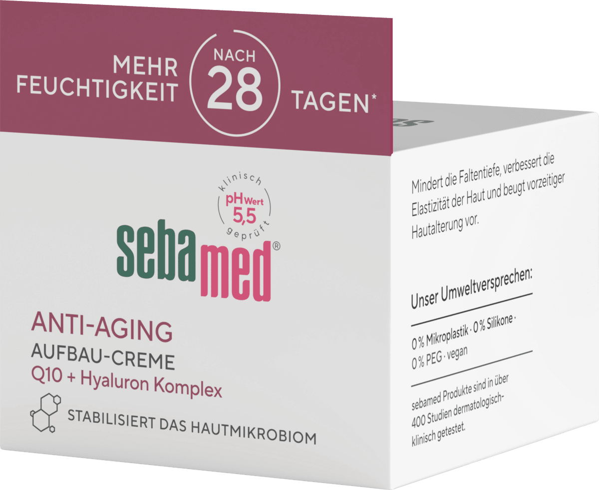 Anti Aging Gesichtscreme Q10 Aufbau, 50 ml