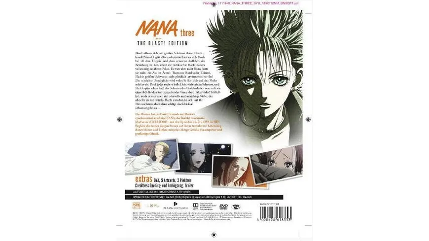 NANA - The Blast! Edition Vol. 3 (Ep. 25-36 + OVA 3)  [2 BRs]