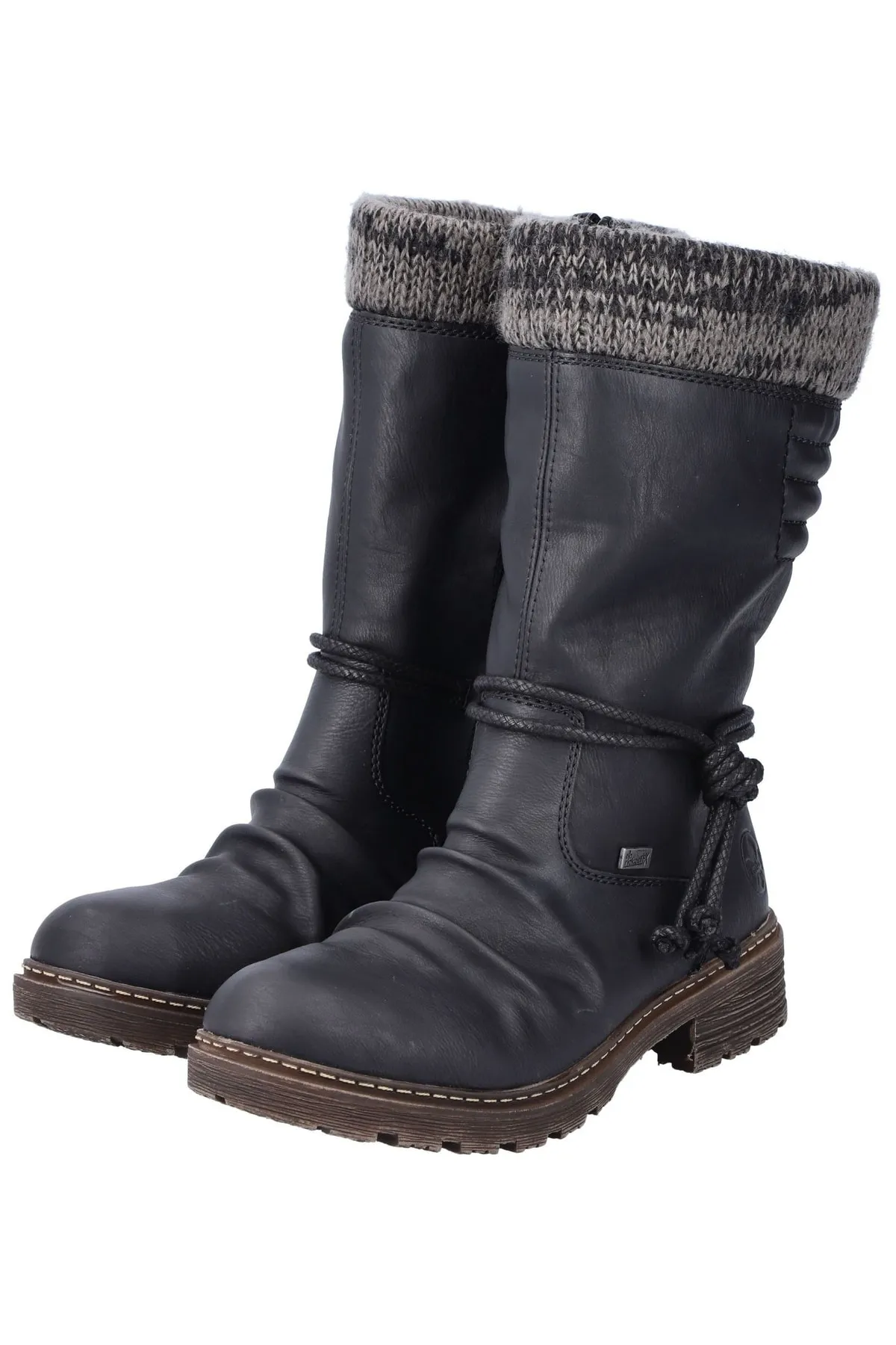 Rieker  Stiefel - Schwarz - Blockabsatz