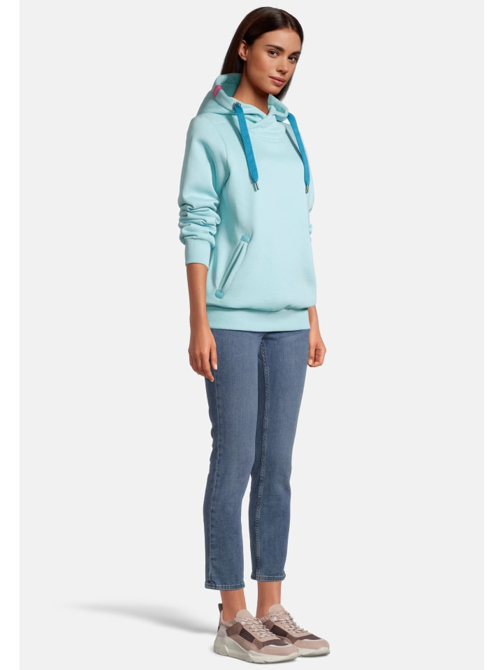 Salzhaut Hoodie SÜNN in Aqua günstig kaufen