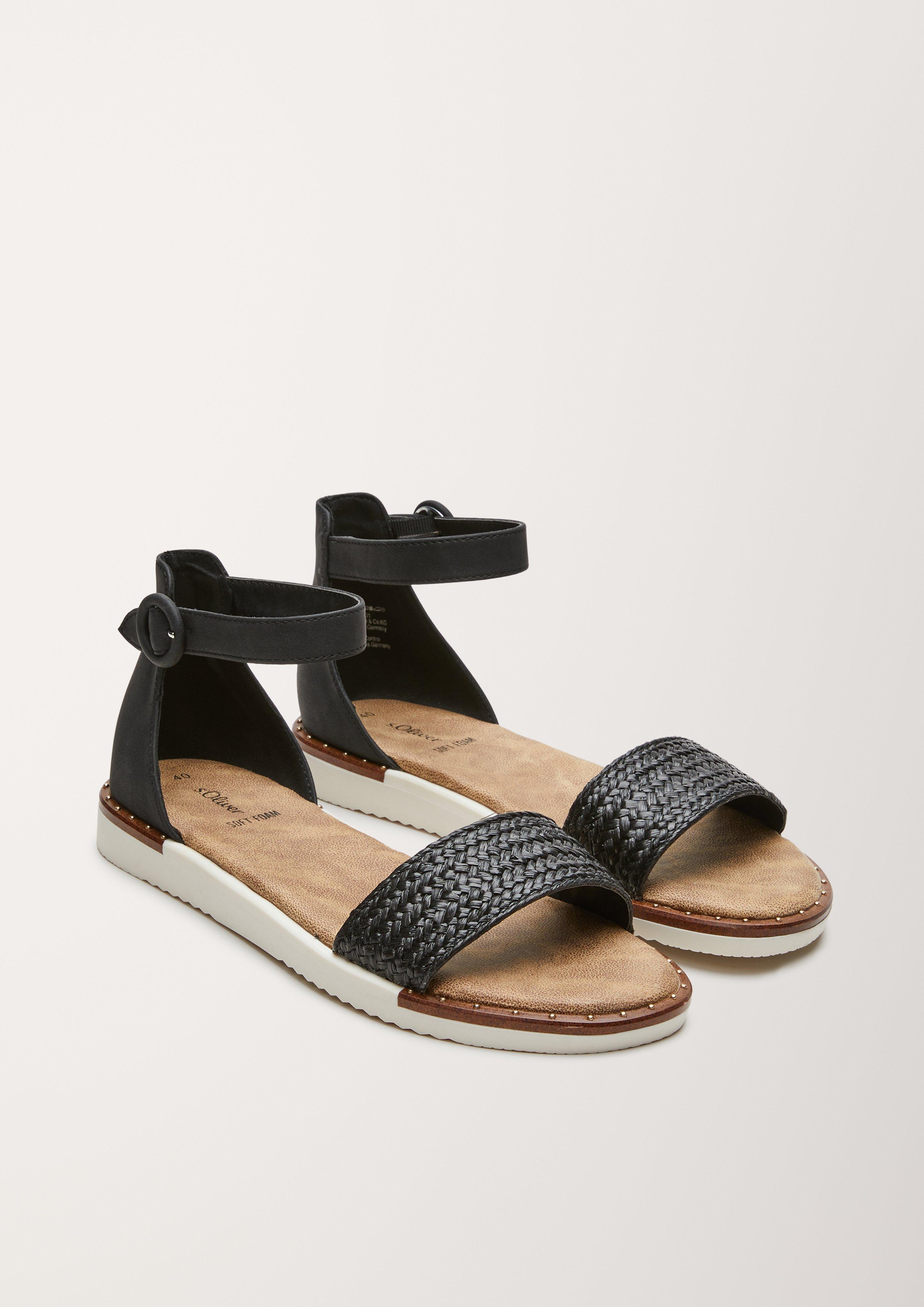 Vegane Riemchensandalen  6005329-001