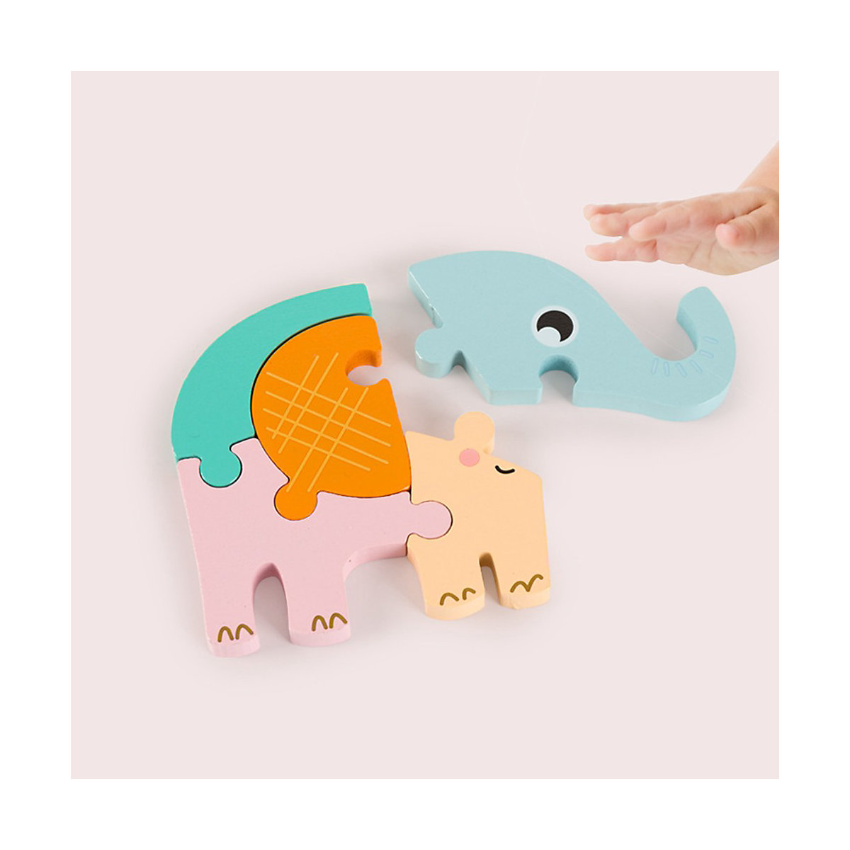 Holzspielzeug 3D puzzle Memory-Spiel Cartoon 3d puzzle holzspielzeug Kinderspielzeug