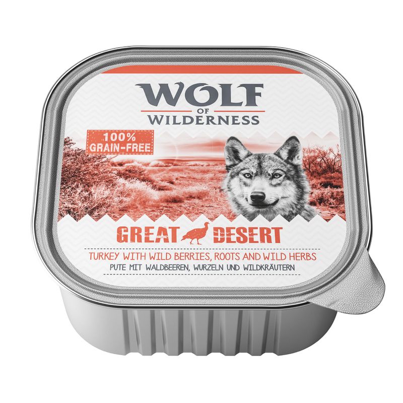 Sparpaket Wolf of Wilderness Adult 24 x 300 g