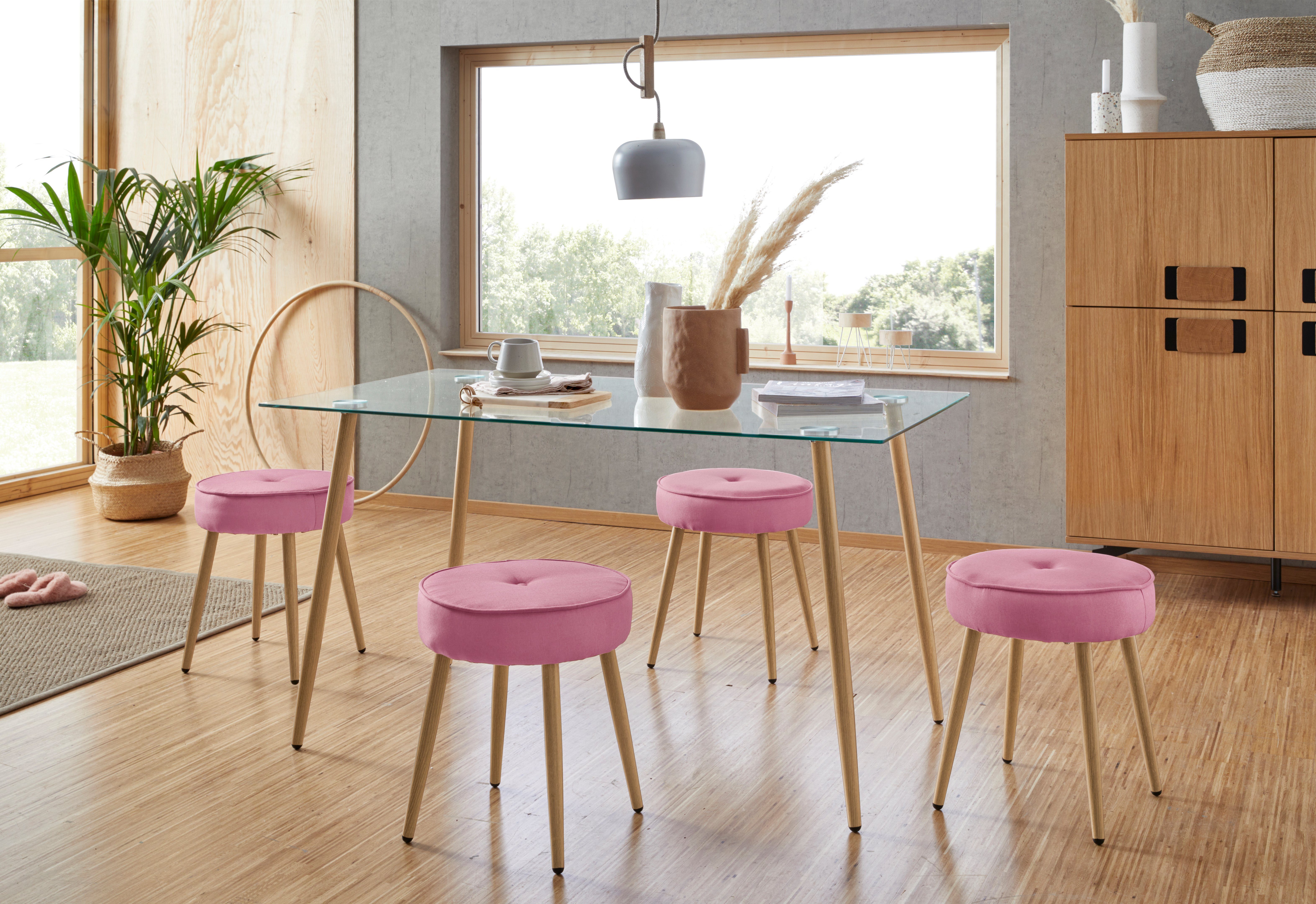 INOSIGN Glastisch Miller, Breite 140 cm