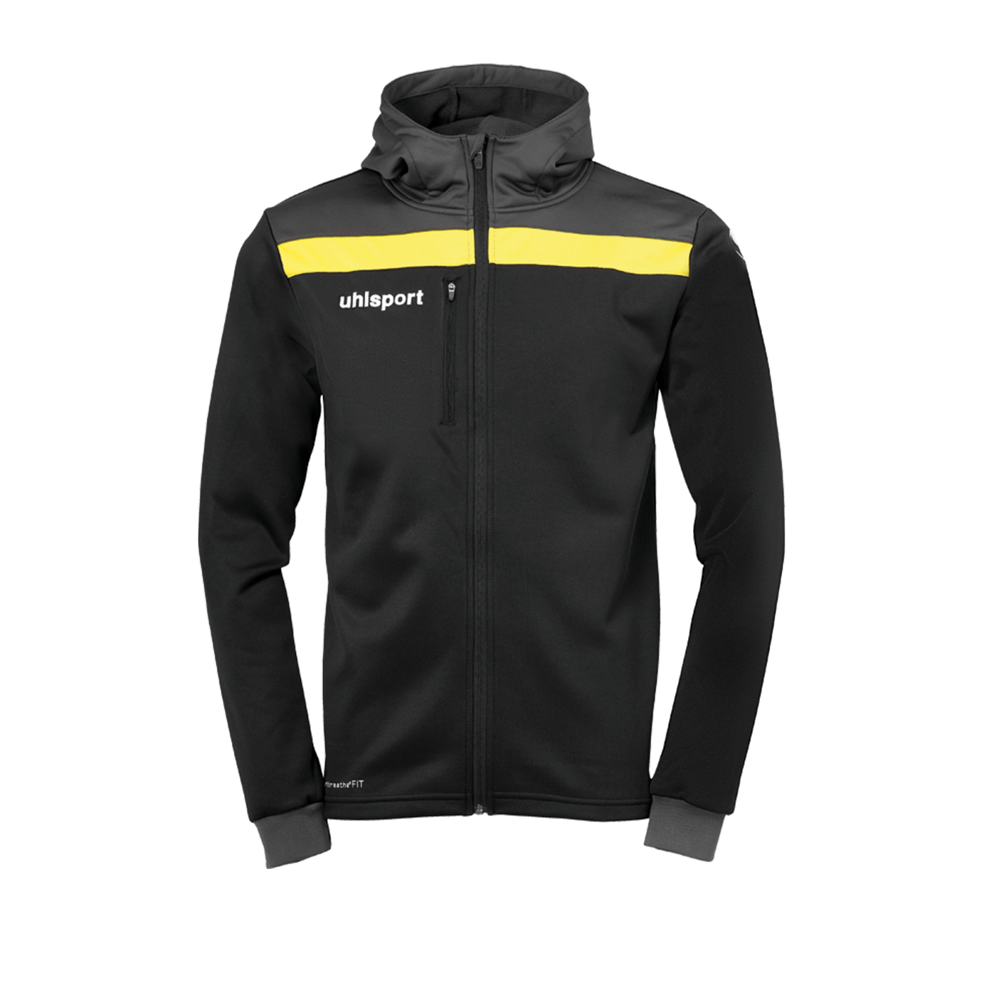 Uhlsport Offense 23 Kapuzenjacke Kids Schwarz F07