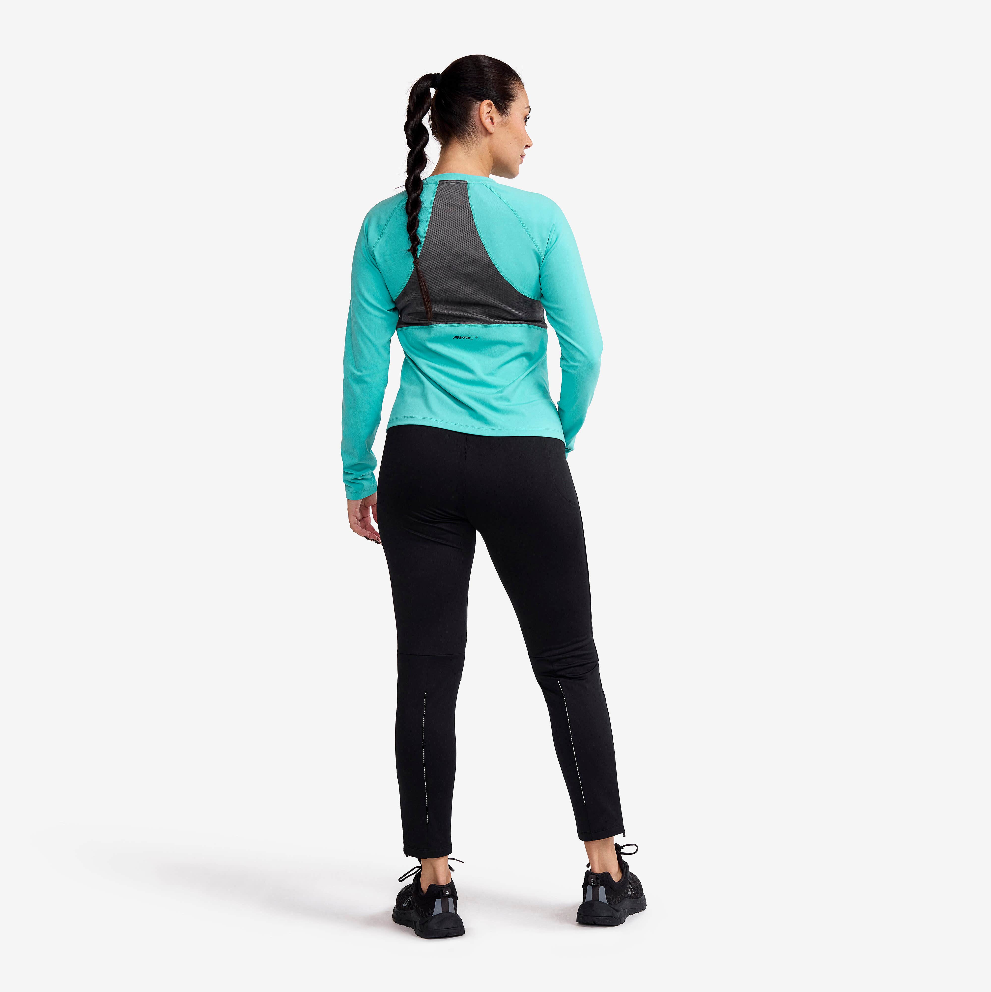 Prep Crew Neck Top Femme Porcelain