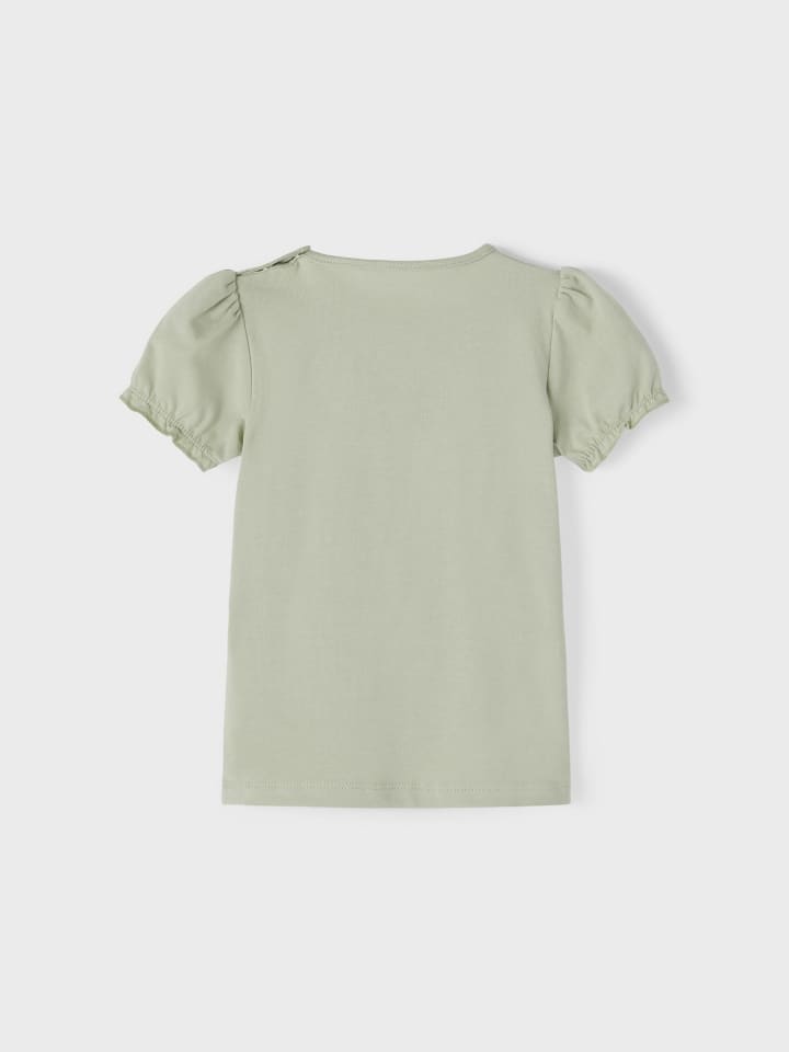 name it Mädchen T-Shirt mit Giraffen Motiv in Grün günstig kaufen