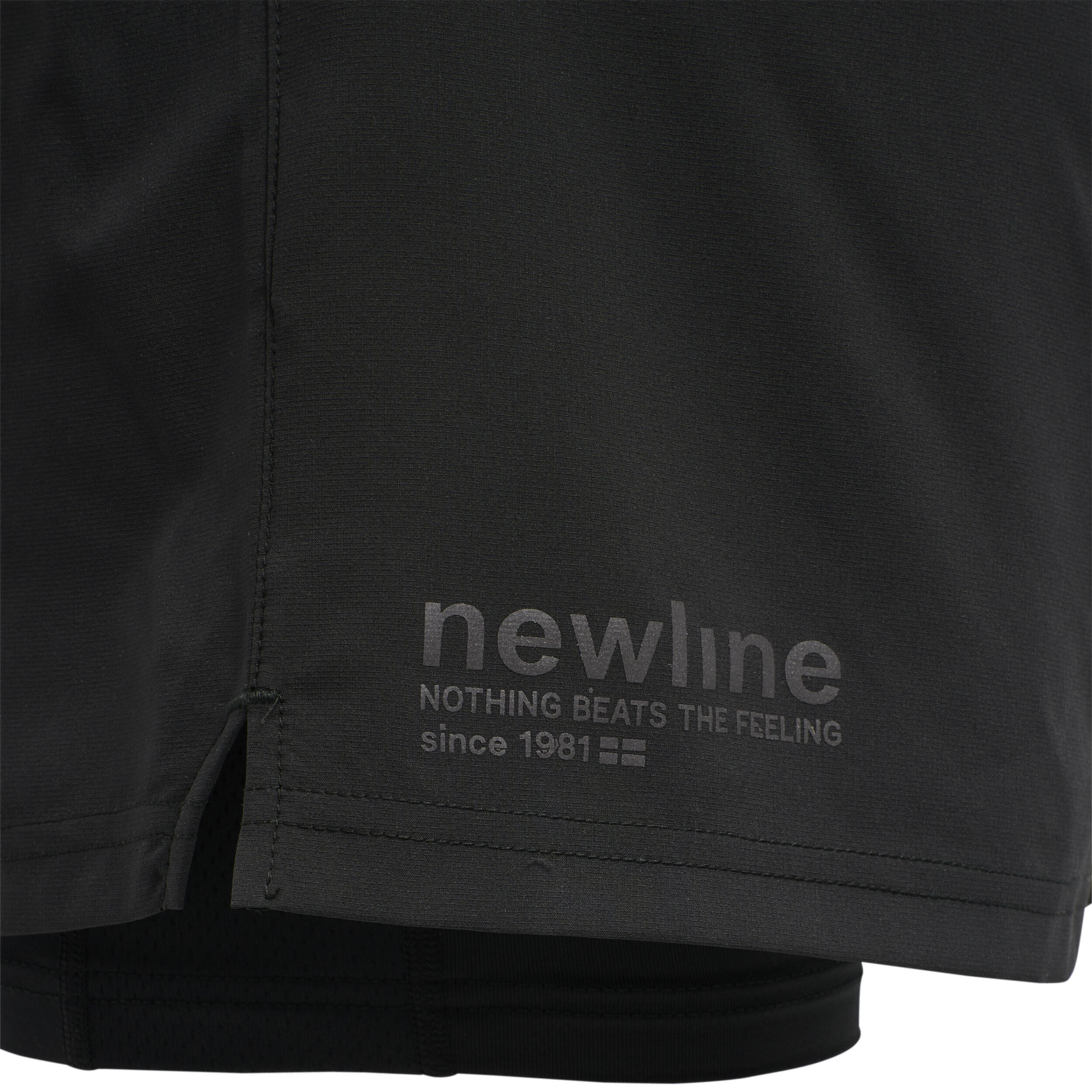 2in1 Shorts Damen - Schwarz