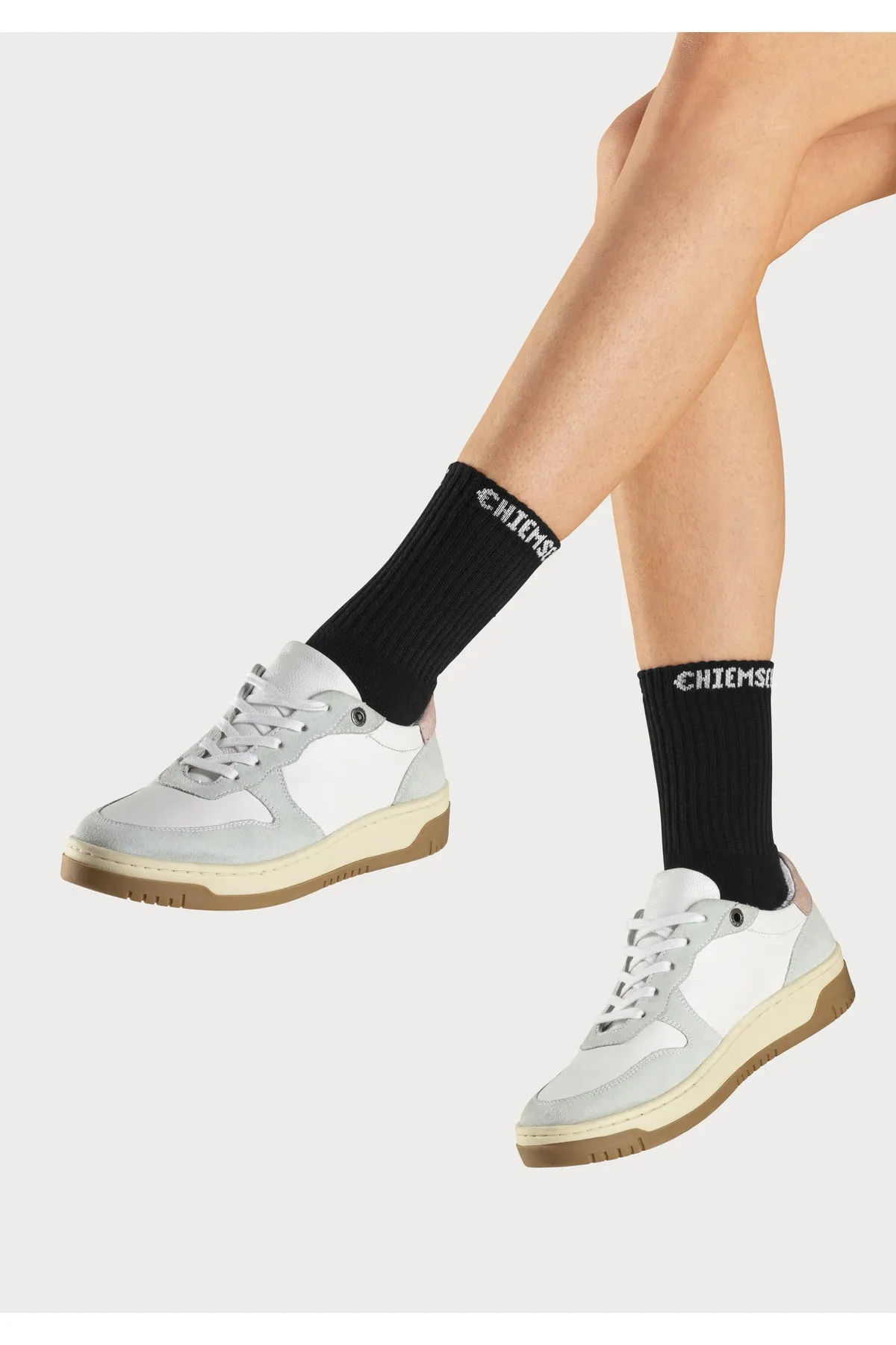 Chiemsee  Socken - Schwarz - Unifarben
