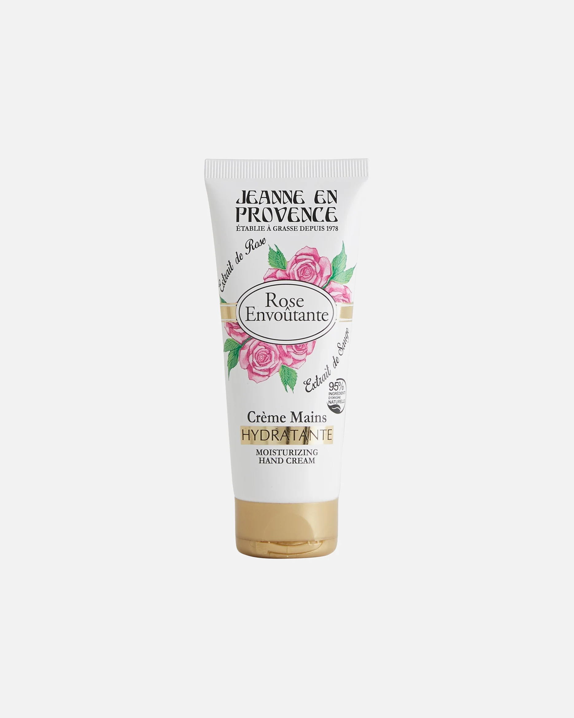 Cremă de mâini Jeanne En Provence cu trandafir fermecător