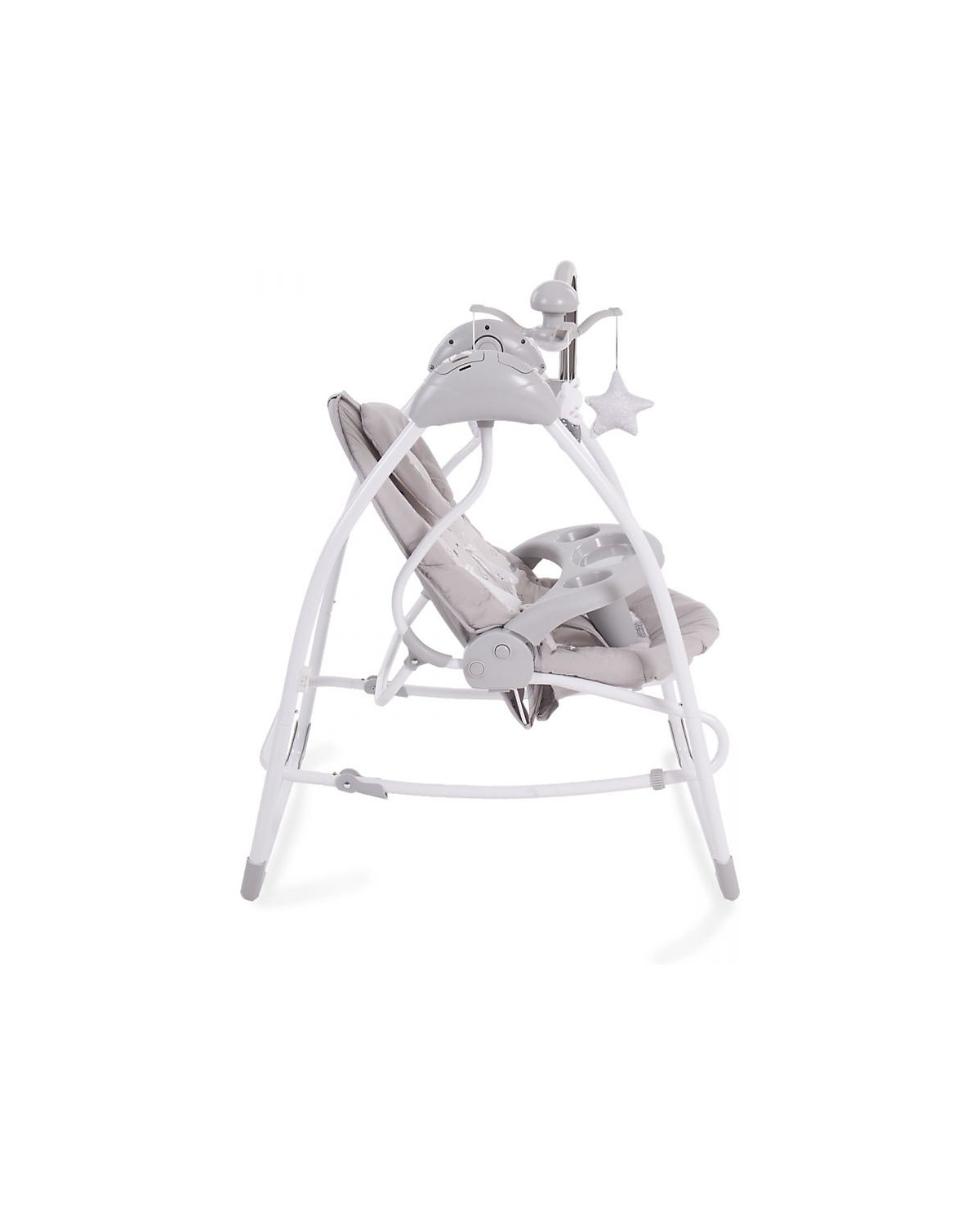 Babyschaukel Mia 2in1, Schaukelstuhl Musik verstellbare Rückenlehne Babywippen