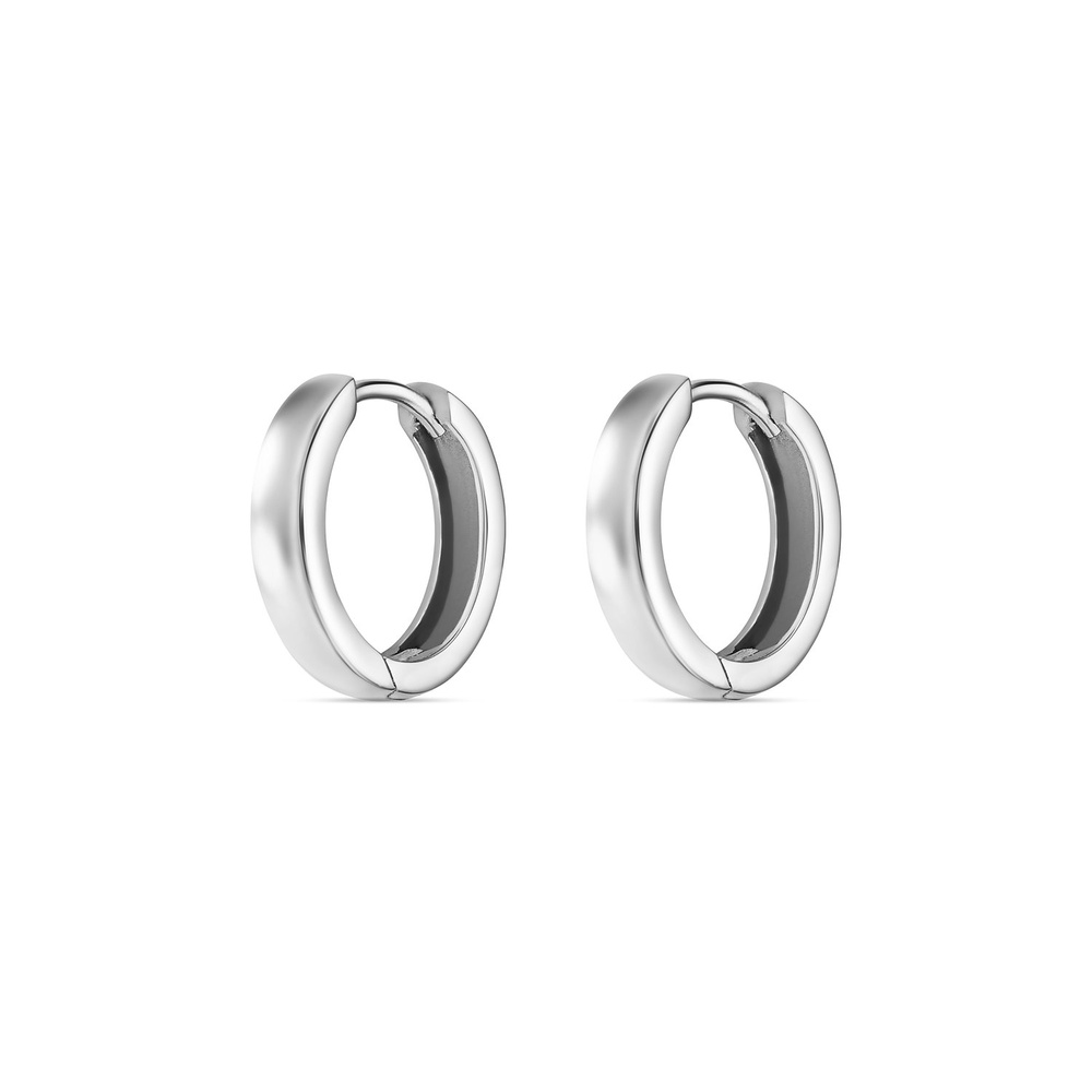 FAVS Créoles 925 Argent Boucles d'oreilles