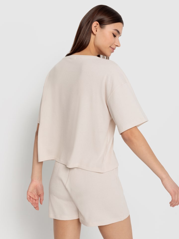 LSCN BY LASCANA Shorty in ecru günstig kaufen 44-46