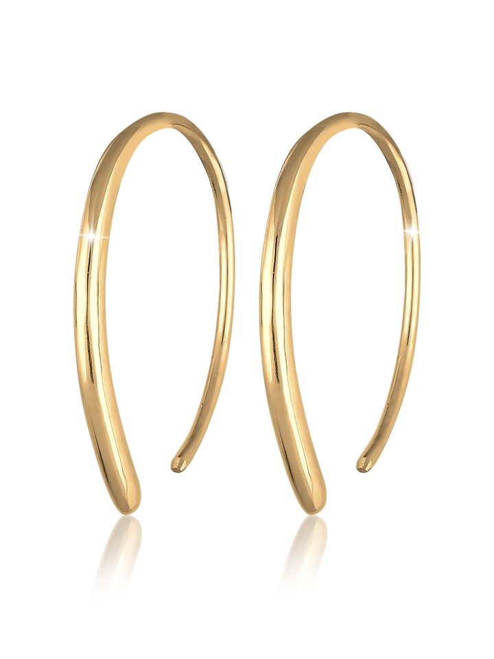 Elli Ohrringe 925 Sterling Silber Geo in Gold günstig kaufen onesize