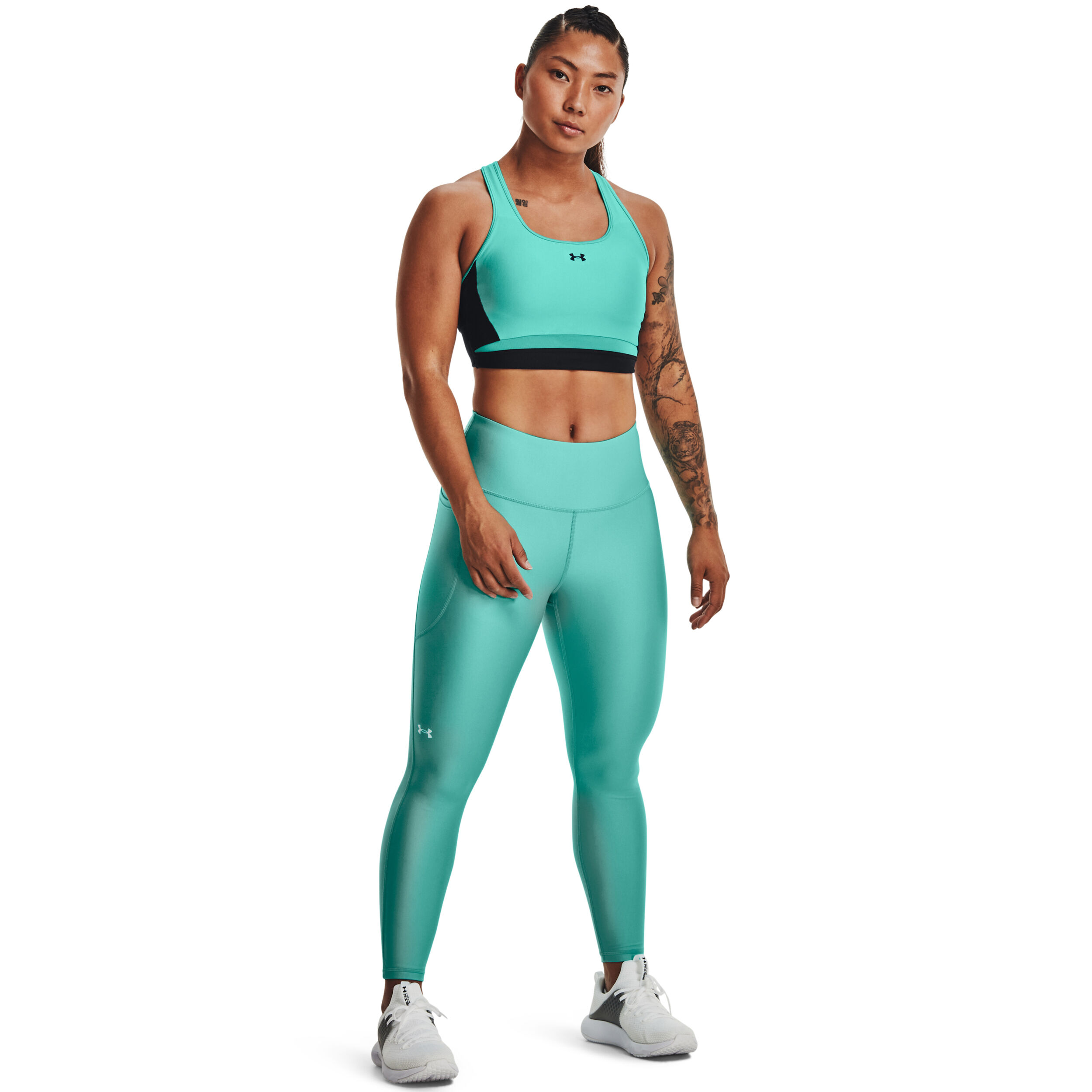 Heatgear Hi-Rise Ankle Tight Damen - Türkis