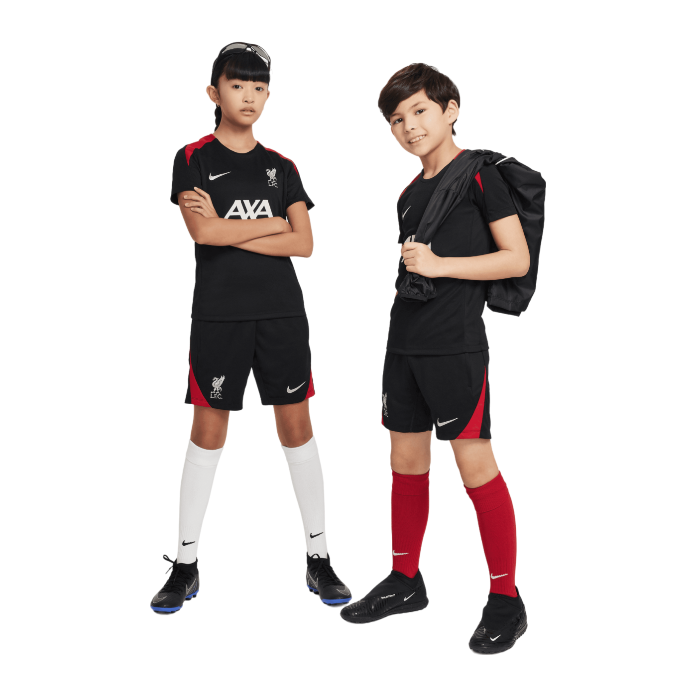 Nike FC Liverpool Trainingsshort Kids Schwarz F010