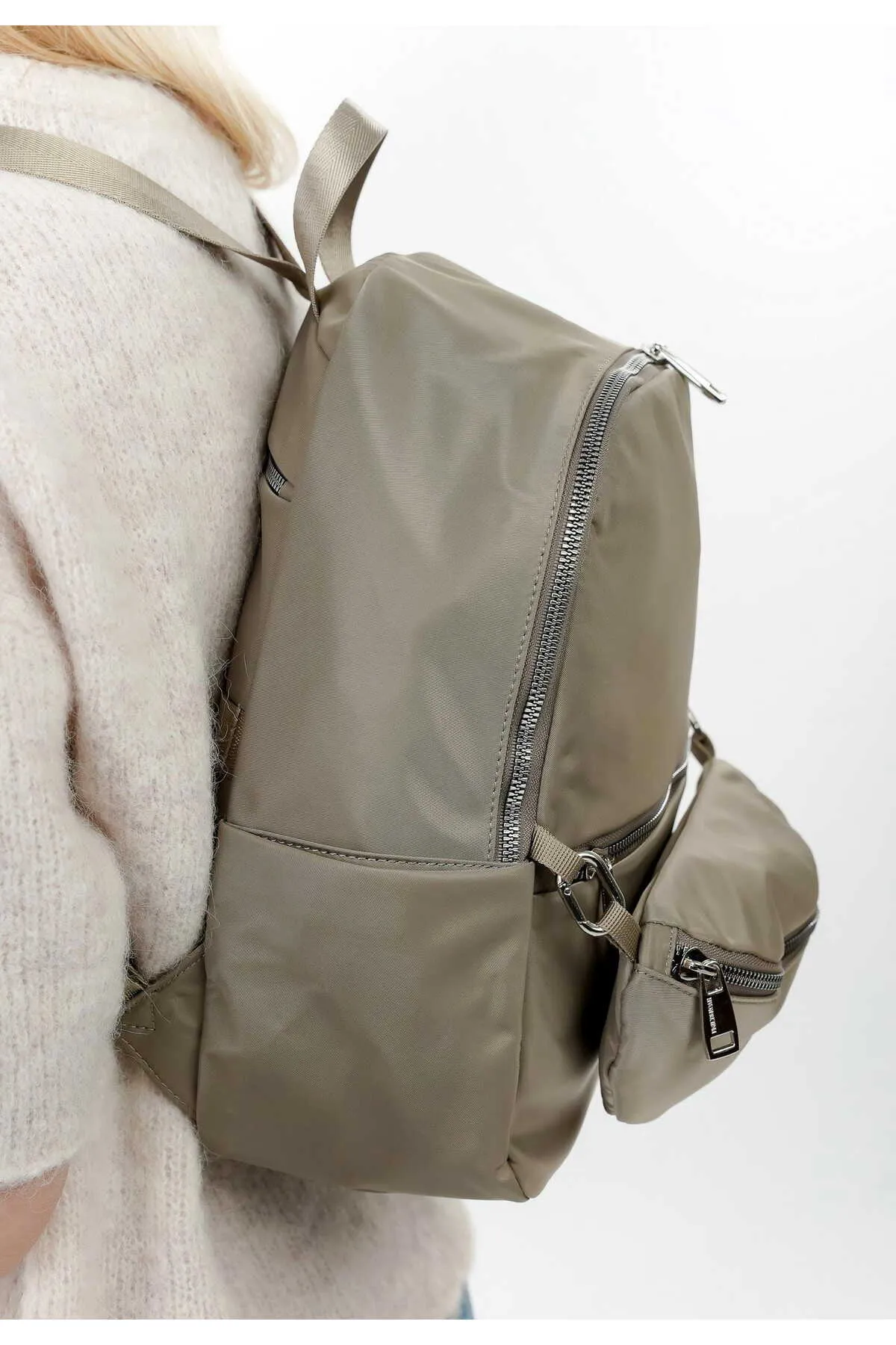 Emily & Noah  Rucksack - Beige - Unifarben