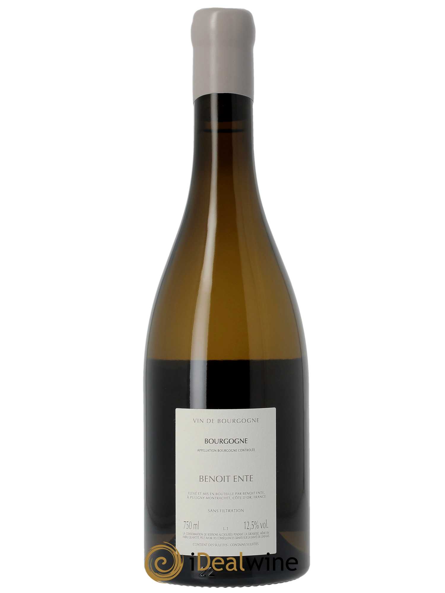 Bourgogne Chardonnay Benoit Ente  2020 - Lot de 1 Bouteille