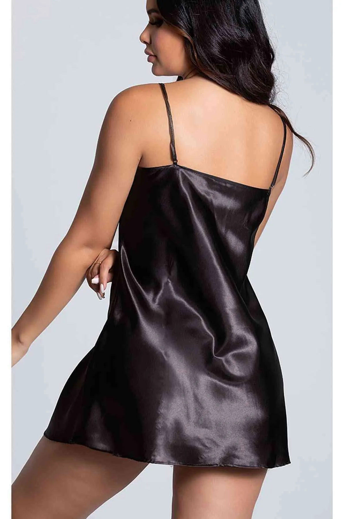 Merry See  Kurzes Nachthemd aus Satin