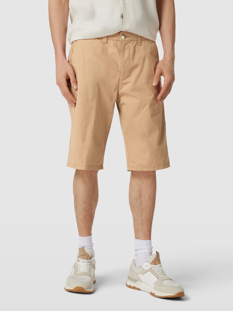 Bermudas mit seitlichen Eingrifftaschen Modell 'SUS' in sand