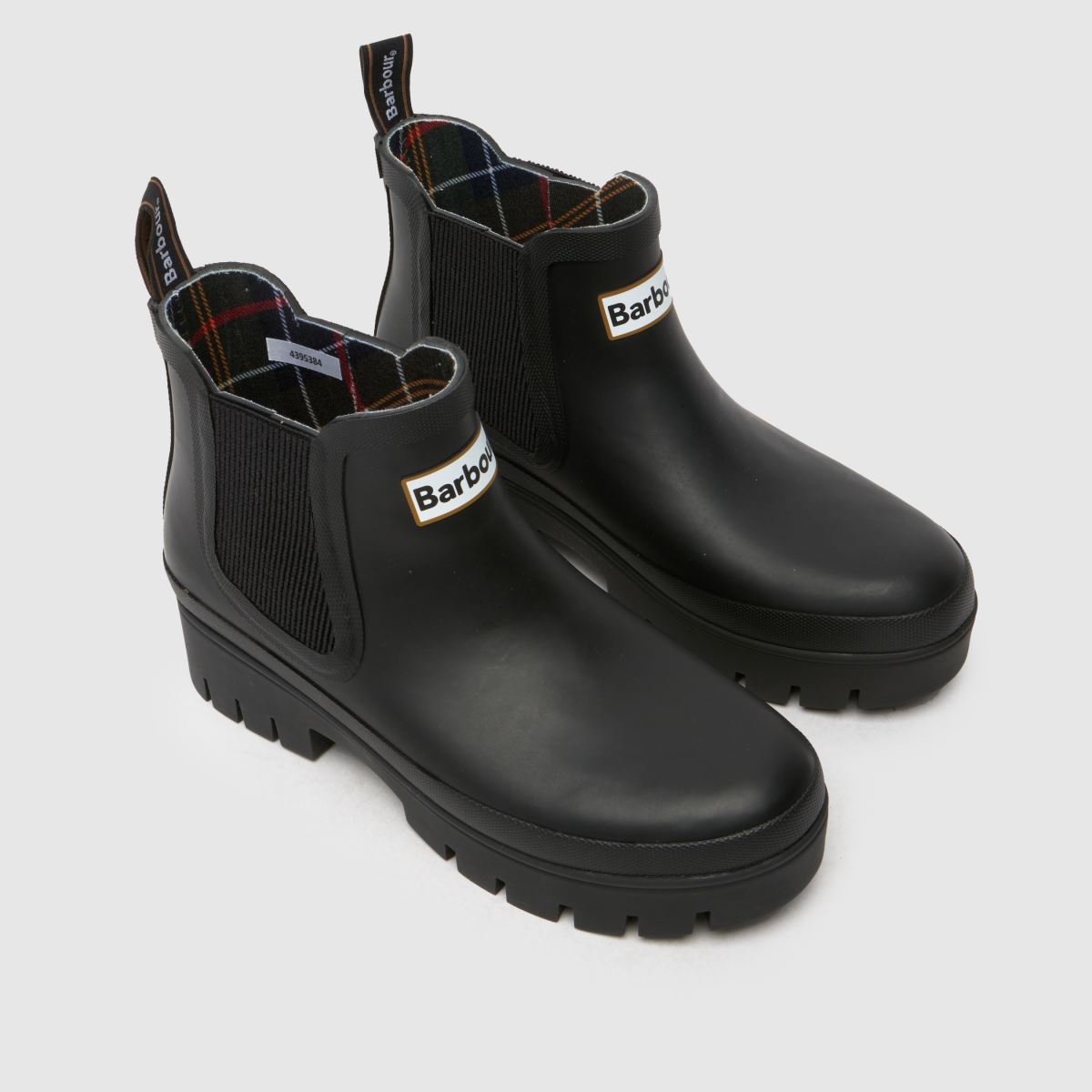 Barbour – Halton – Svarta wellingtonstövlar