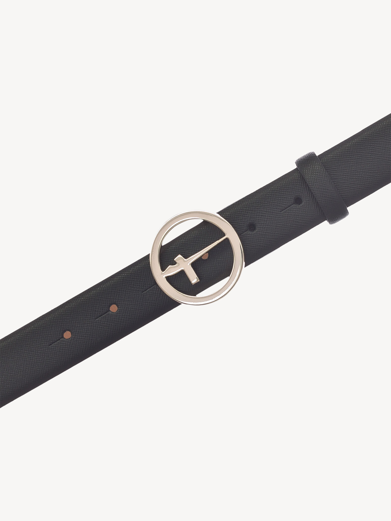 Ceinture en cuir - noir