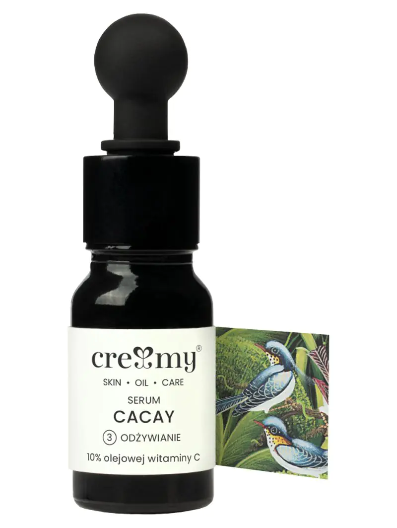 Kremasti Cacay serum za lice protiv starenja s vitaminom C 10% 10 ml