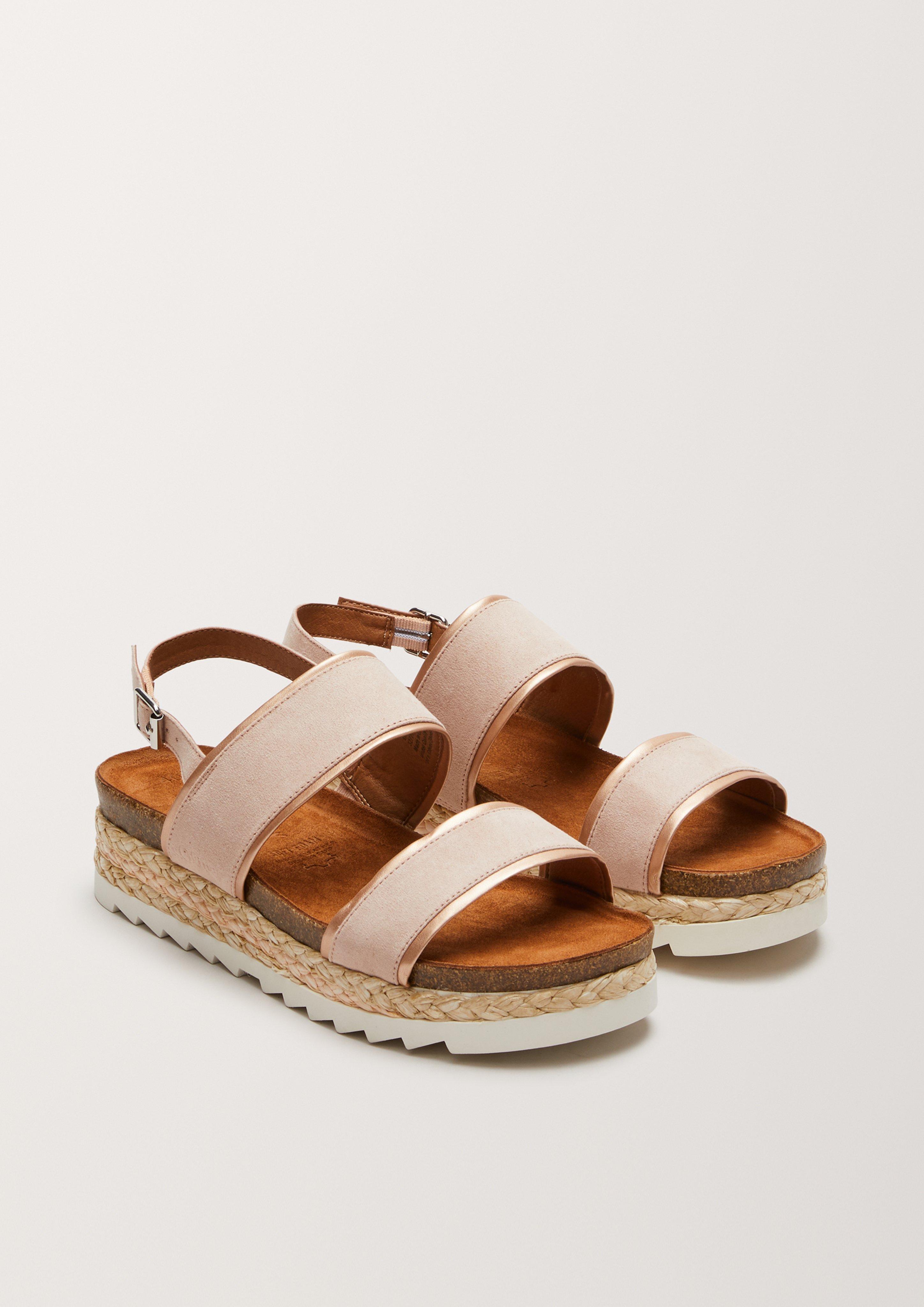 Sandalen mit Plateausohle  6005781-544