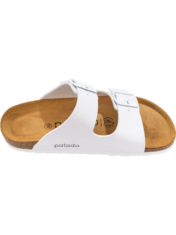 palado Pantoletten in Weiß günstig kaufen