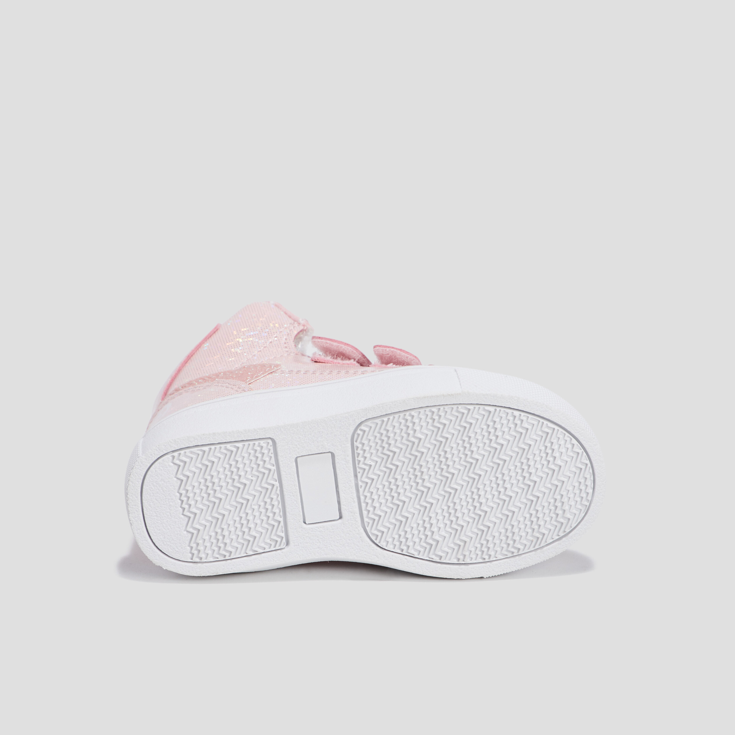Baskets montantes pailleté Minnie rose bébé fille | La Halle