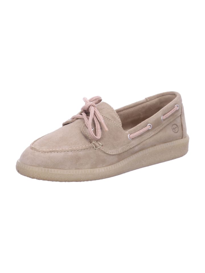 Tamaris Damen Slipper  in Beige günstig kaufen