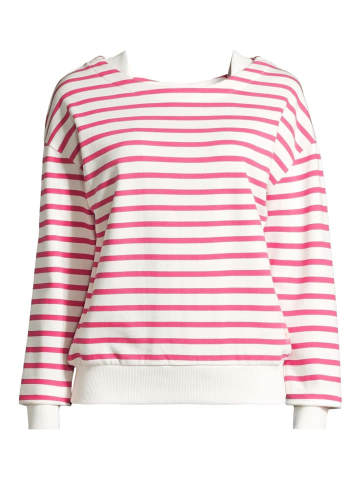 Salzhaut Sweatshirt LAFF in Offwhite pink günstig kaufen