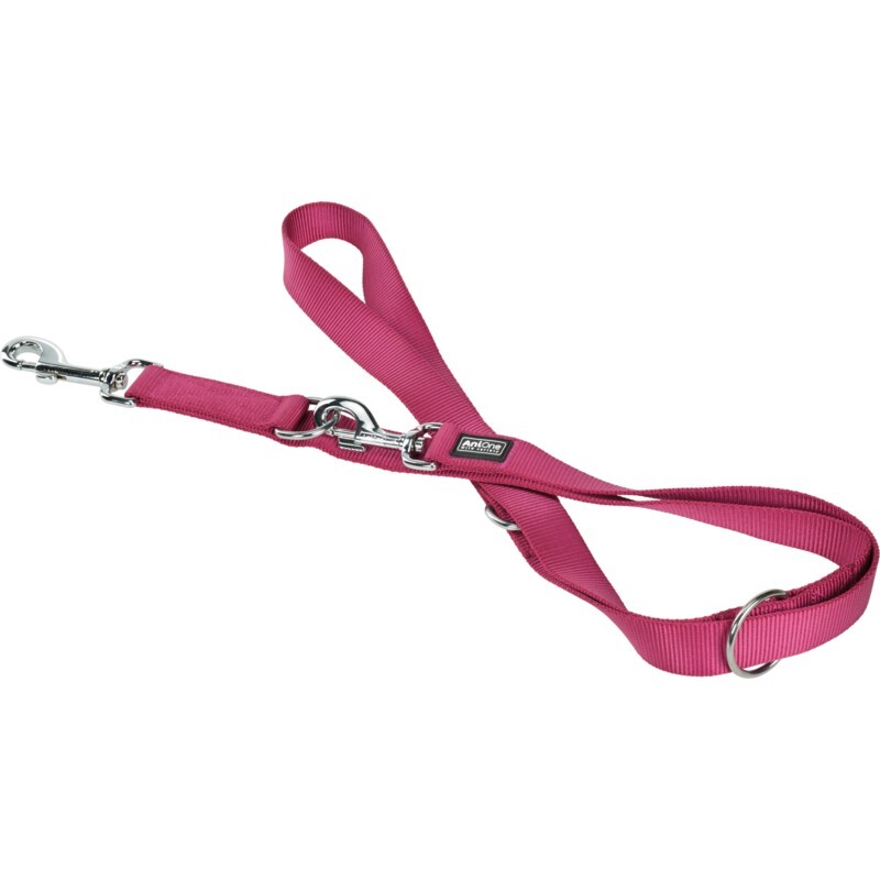 AniOne Hundeleinen AniOne Führleine Classic Nylon XL bordeaux