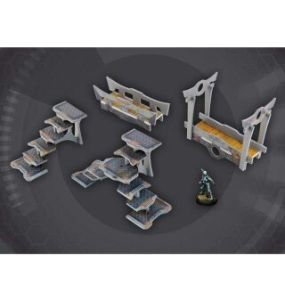 Infinity ColorED Tabletop-Bausatz 28 mm Bridge and Stairway Set
