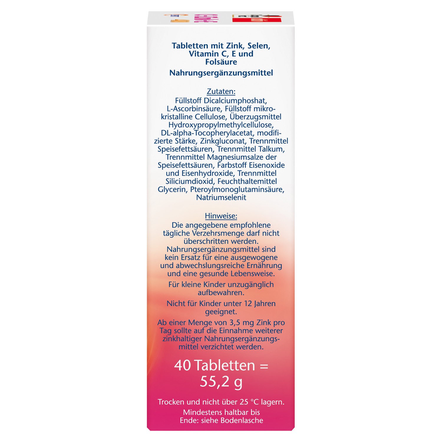 C+Zink+E Depot Tabletten