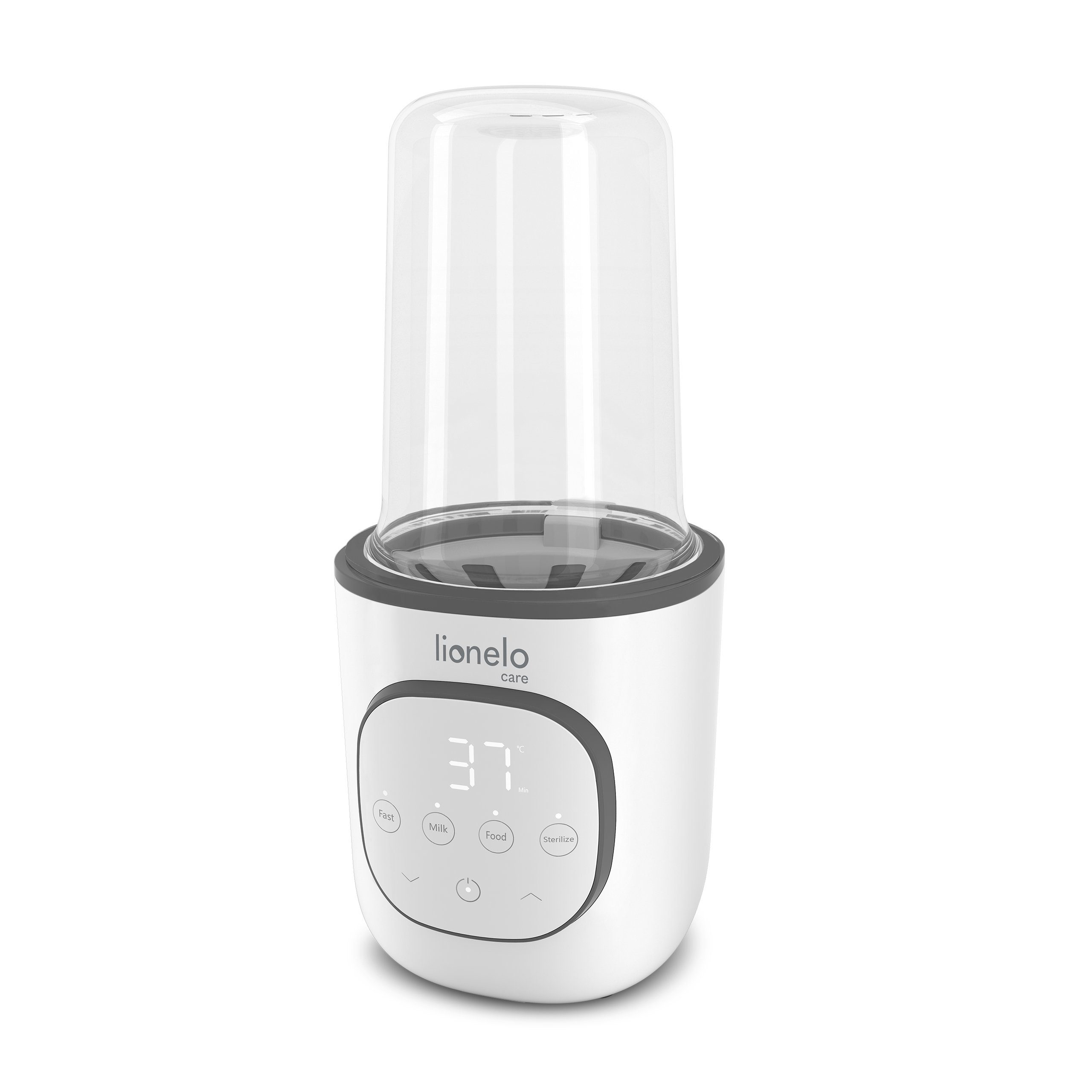 lionelo Babyflaschenwärmer THERMUP 2.0, 5 Arbeitsmodi, Intuitive Bedienung, BPA-frei, Sicherheit, Touchpanel