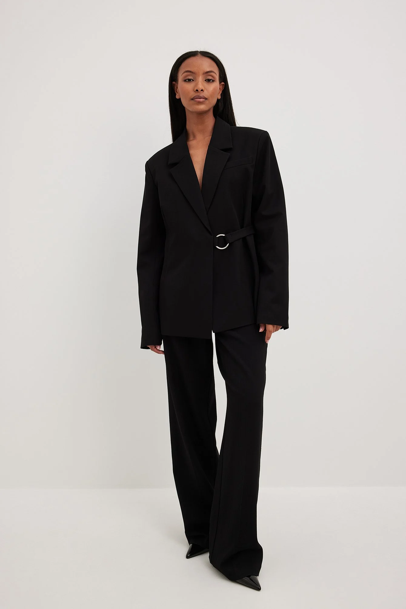Blazer mit Ringdetail