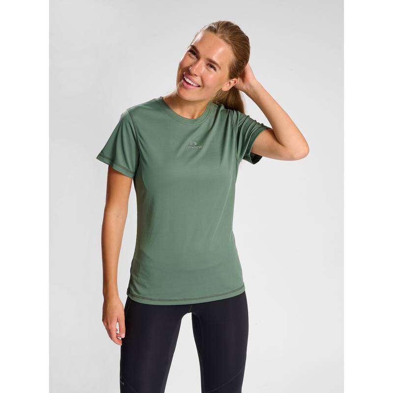 Newline nwlBEAT POLY TEE WOMAN T-Shirt Damen