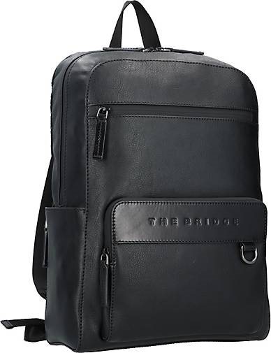 The Bridge Damiano Rucksack Leder 39 cm Laptopfach