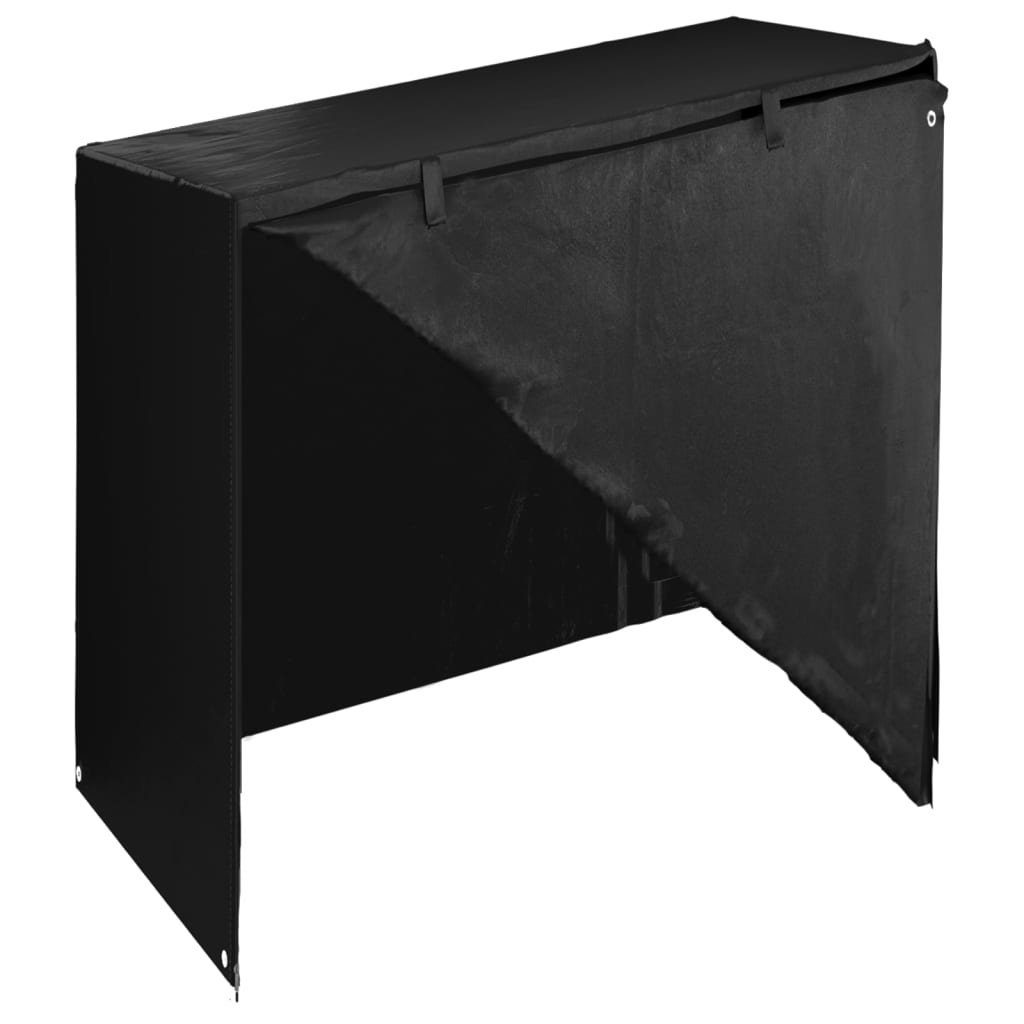 vidaXL Gartenmöbel-Schutzhülle Abdeckung für Schaukelbank 8 Ösen 125x90x135/165 cm Polyethylen (1-St)