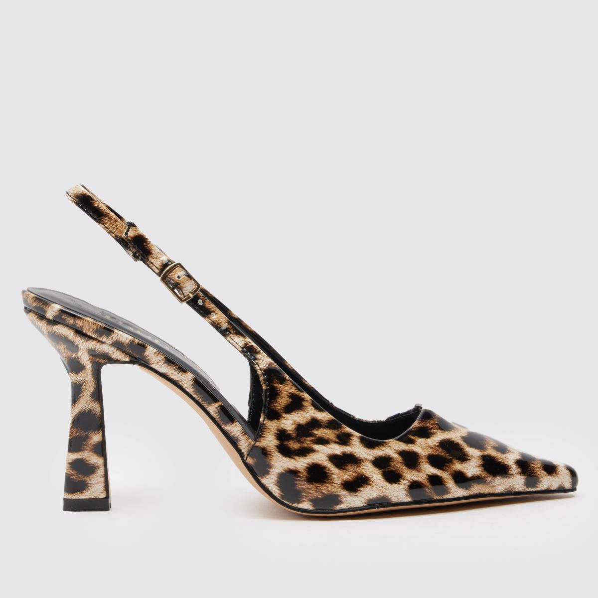 Schuh Shona Court – Beige och bruna höga klackar