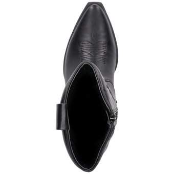 Barbarella Cowboy Boots in schwarz