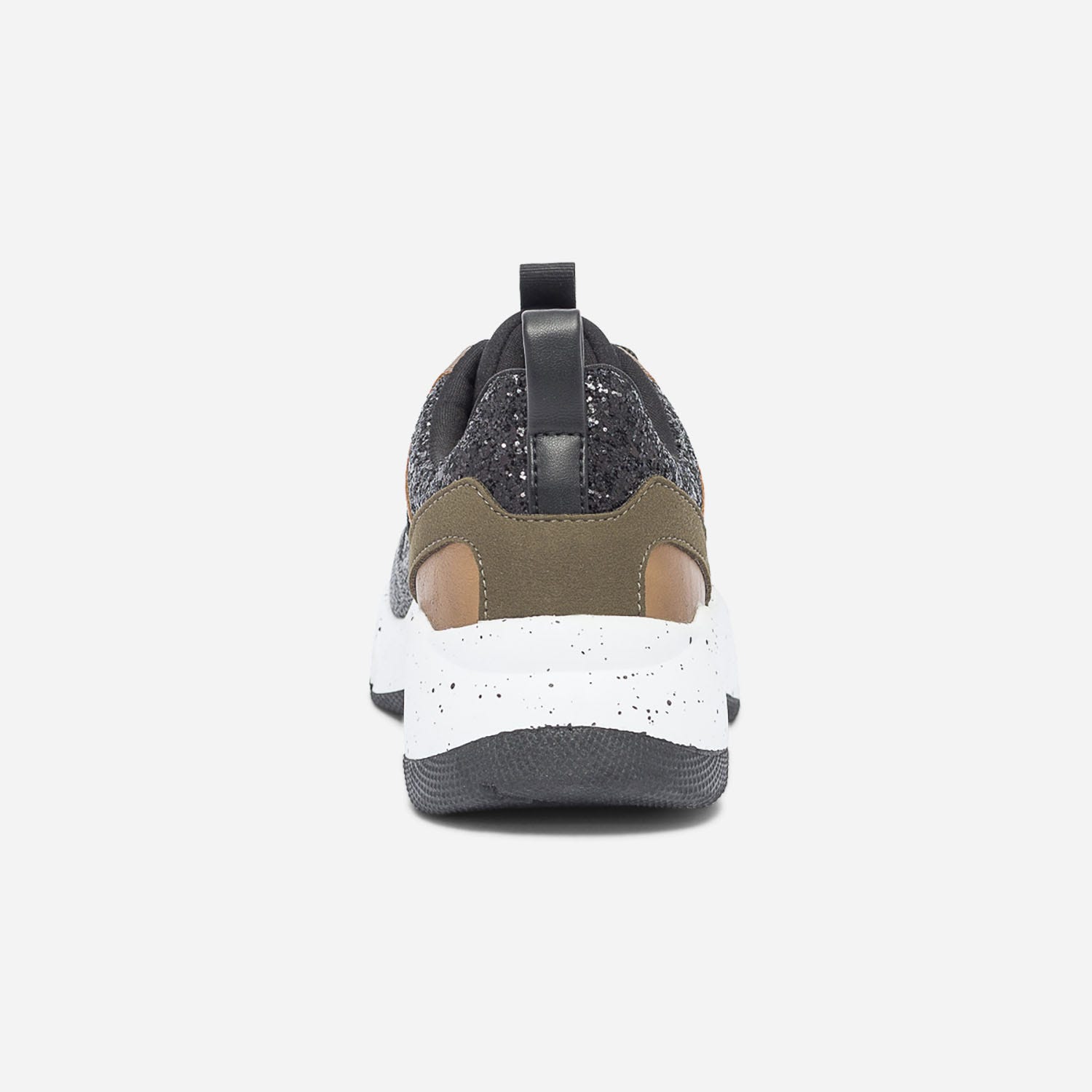 Dad shoes TEXTO kaki, or, noir