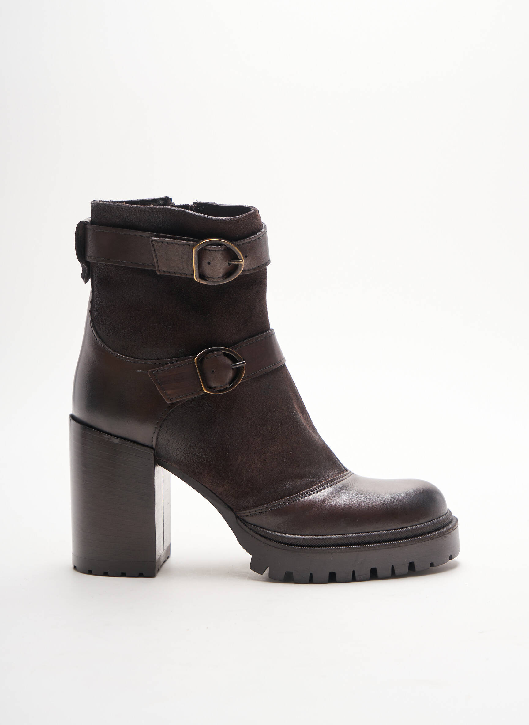 Emanuele Crasto Bottines Femme couleur marron
